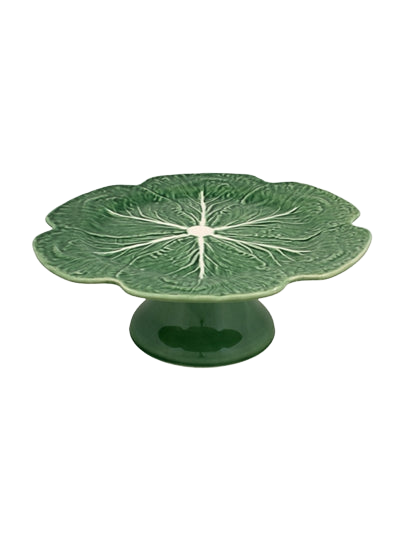Green Cabbage Cake Stand