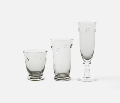 Lucia Pale Gray Highball Glass