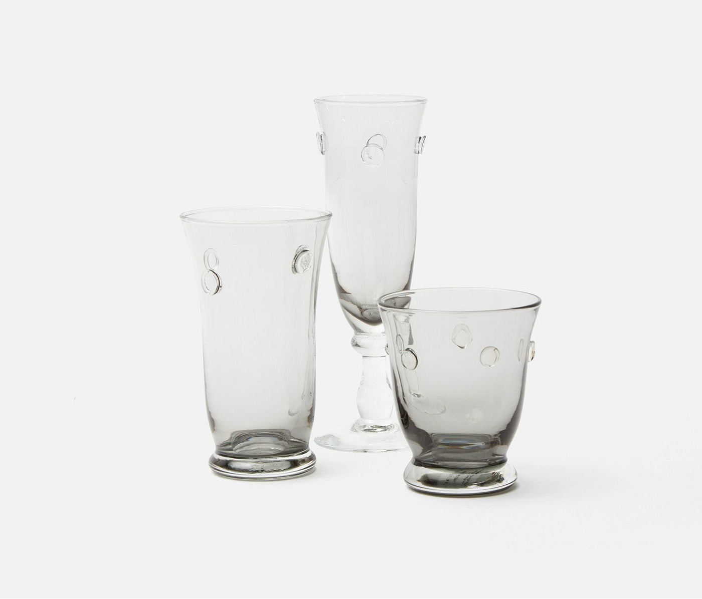 Lucia Pale Gray Highball Glass