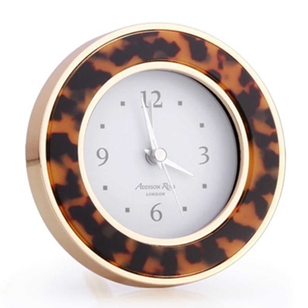 Tortoise & Gold Alarm Clock
