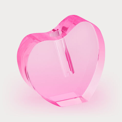 Pink Heart Vase