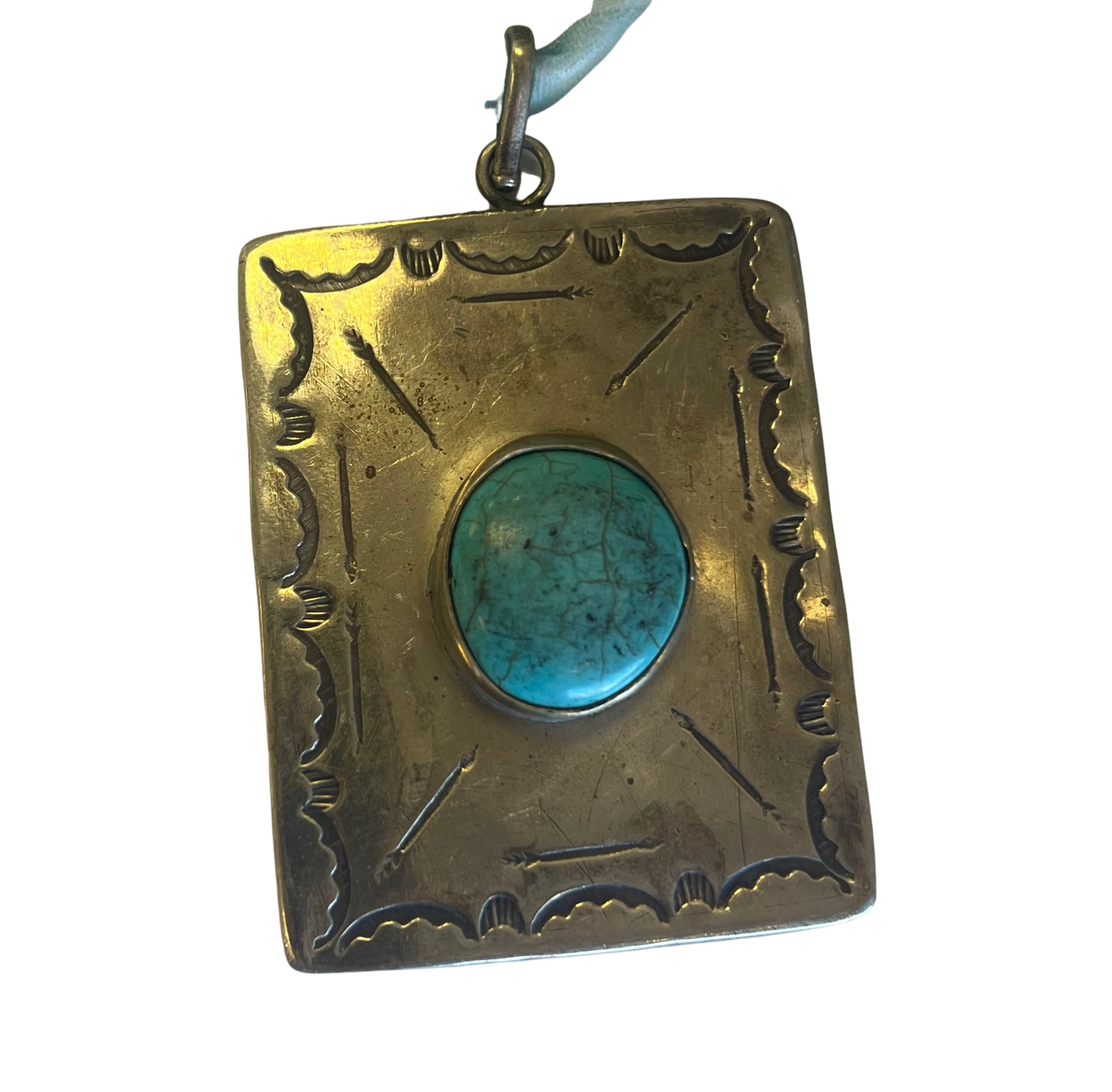 Silver & Turquoise Ornament