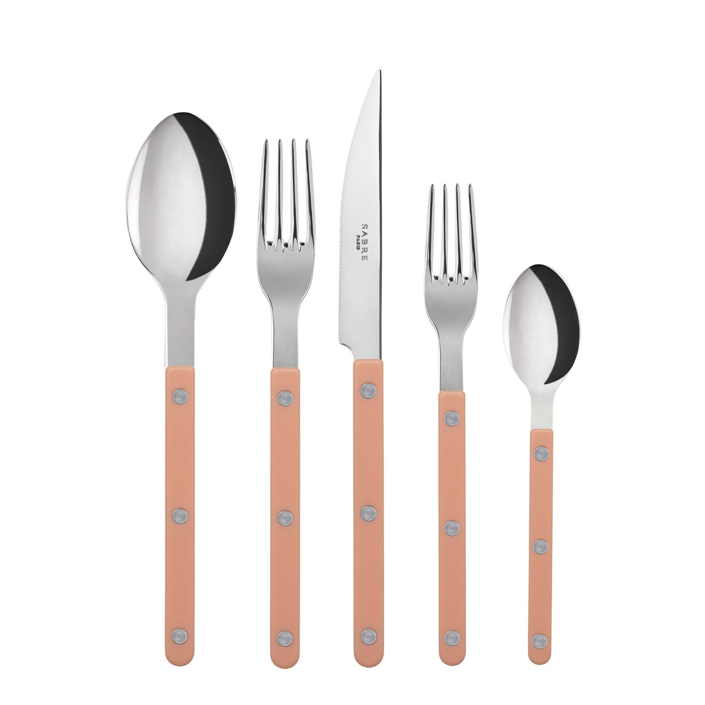 5-Piece Bistrot in Nude Pink