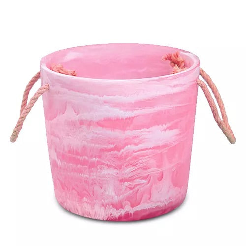 Pink Swirl Ice Bucket