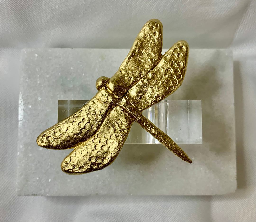 Dragonfly Napkin Rings in Clear