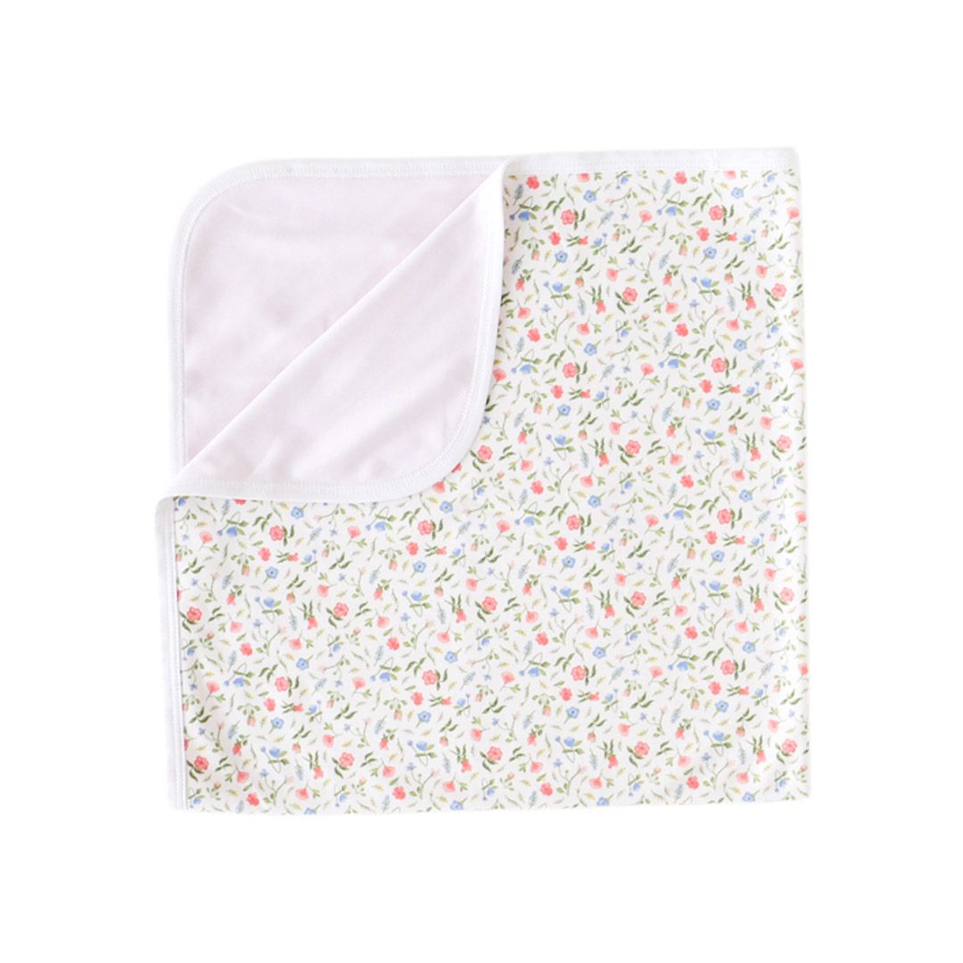 Pink Madison Floral Blanket