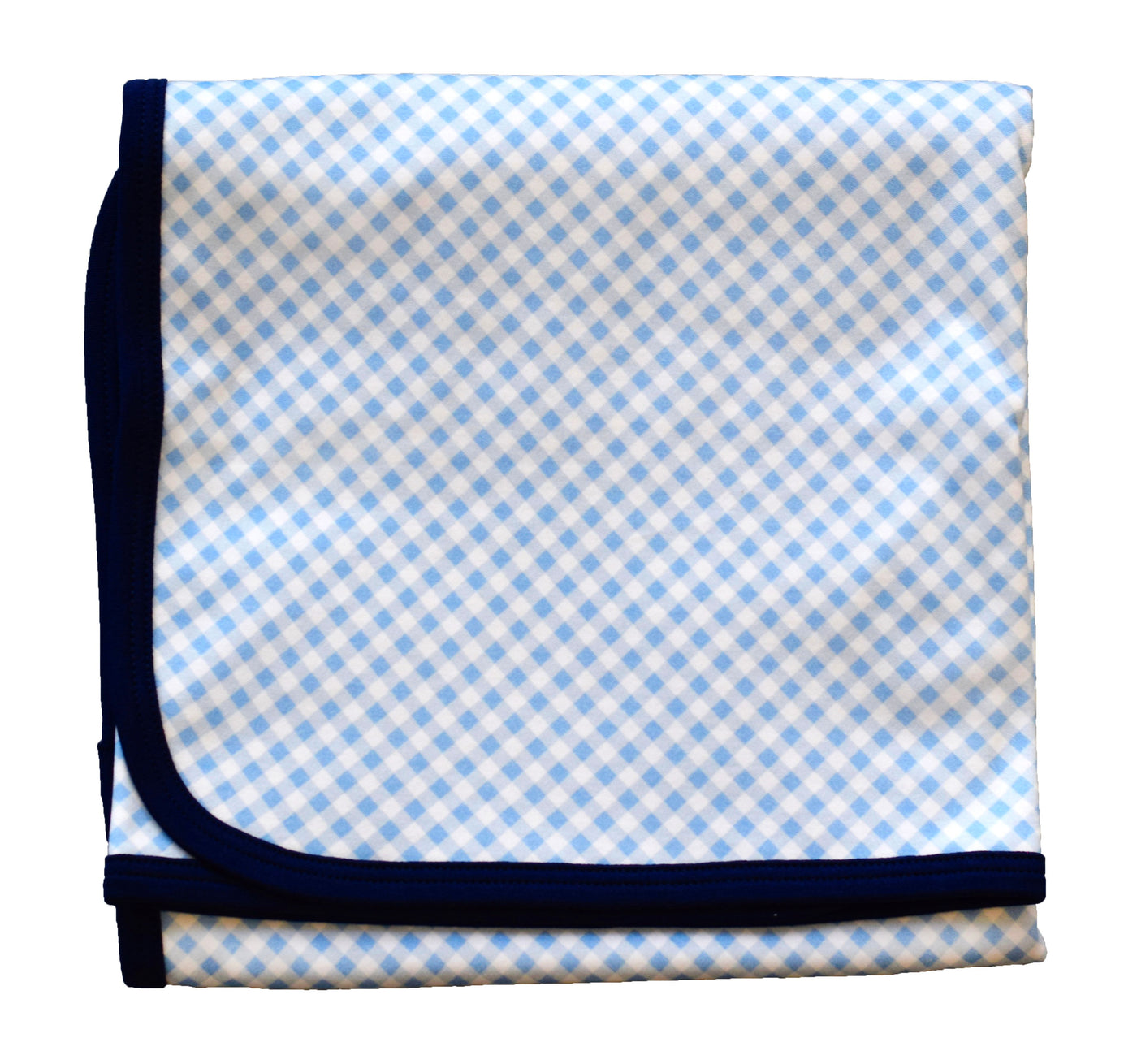 Blue Gingham Blanket