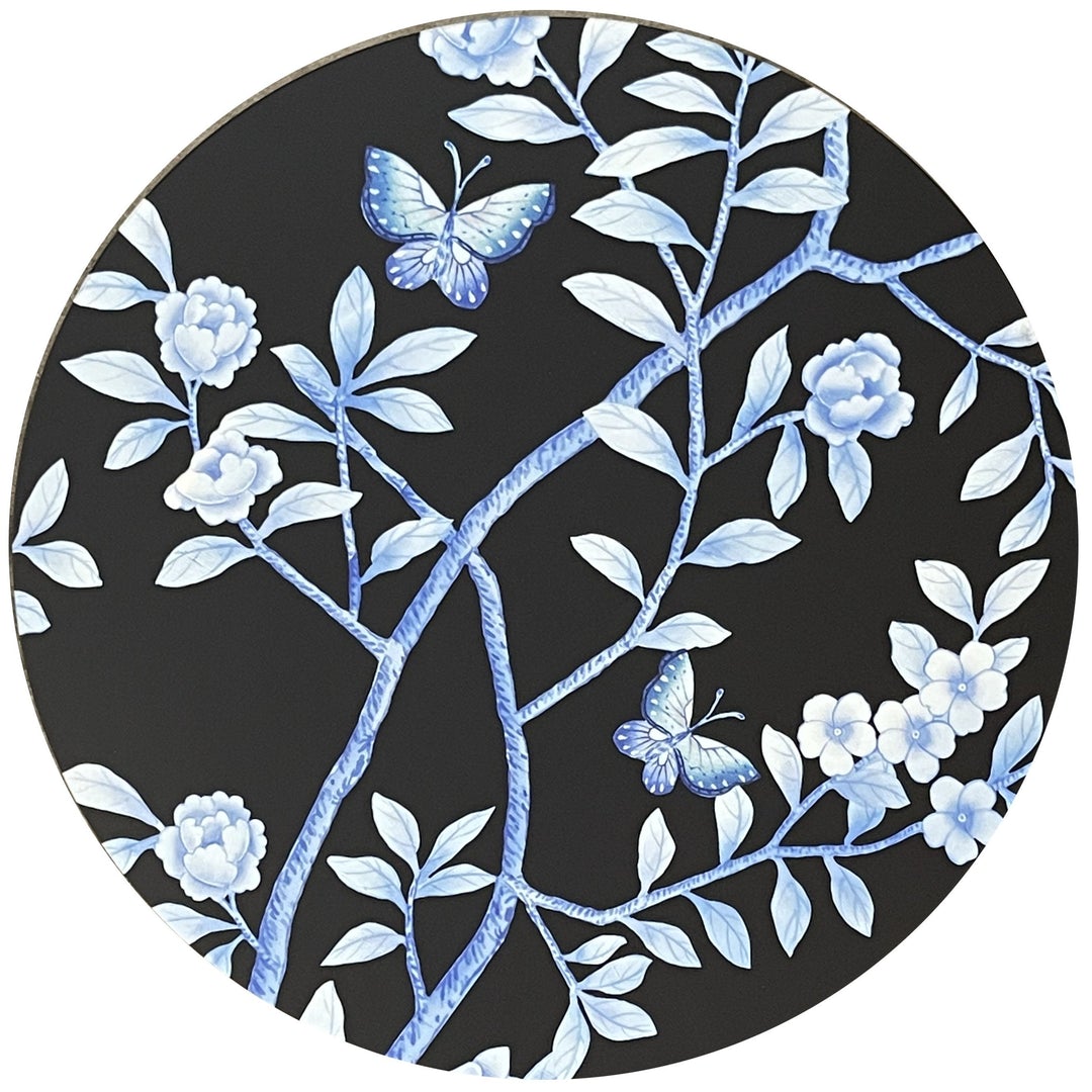 Black Chinoiserie Placemat