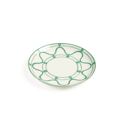Serenity Dessert Plate in Green